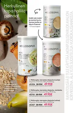 Oriflame-mainoslehti voimassa 01.04.2026 alkaen | Sivu: 108 | Tuotteet: Jauhe, Maito, Suklaa