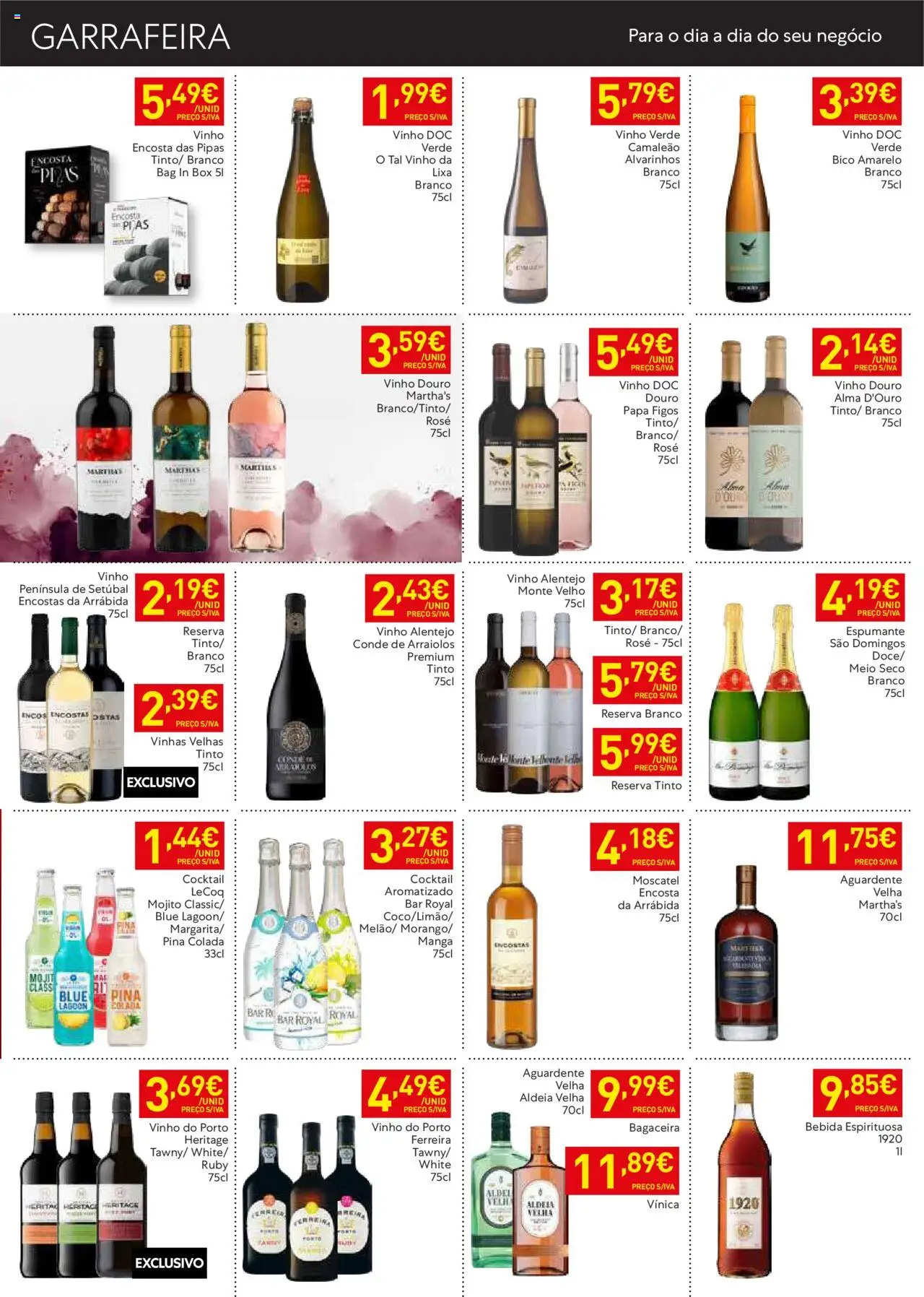 Recheio folheto Madeira │ válido de 19.08.2025 | Página: 13 | Produtos: Lixa, Espumante, Vinho, Bebida
