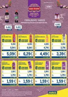 Pré-visualização Makro Monofolha Go Tan válido de 18.08.2025
