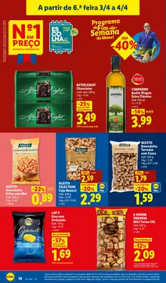 Pré-visualização ALESTO Amendoins Fritos com Mel, Emb. 200 g, 1 kg = 4.45 válido de 30.03.2026 | Página: 38