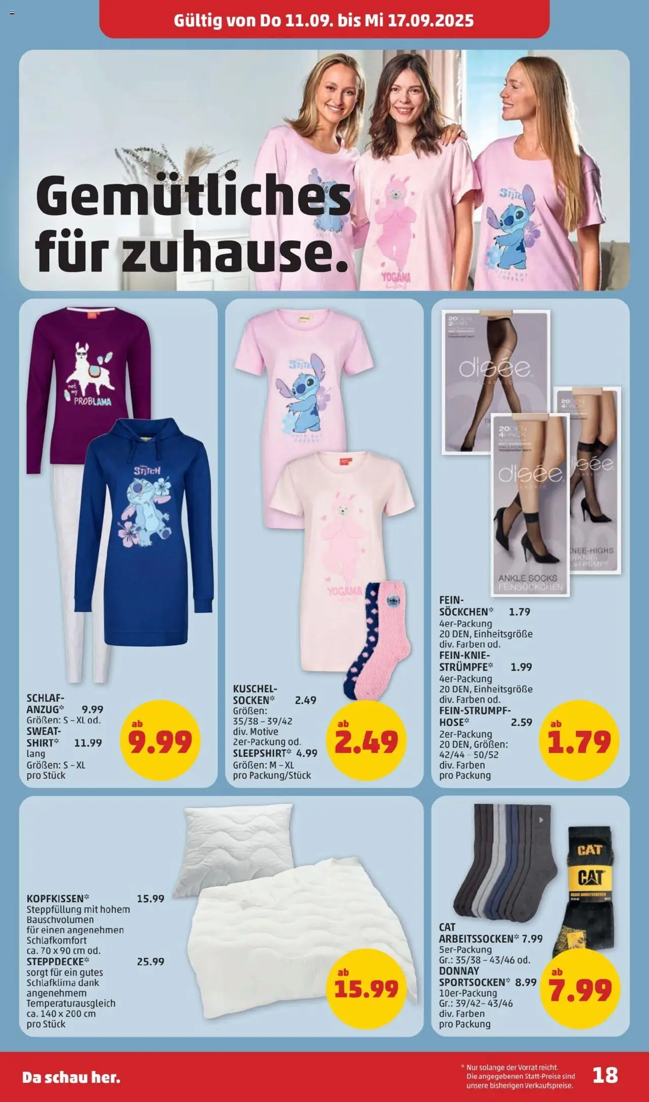 Penny Markt Flugblatt gültig ab 11.09.2025 | Seite: 18 | Produkte: Anzug