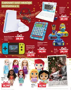 Kaufland SK Čarovný svet hračiek - amely érvényes a következő dátumtól: 06.11.2025 | Oldal: 4