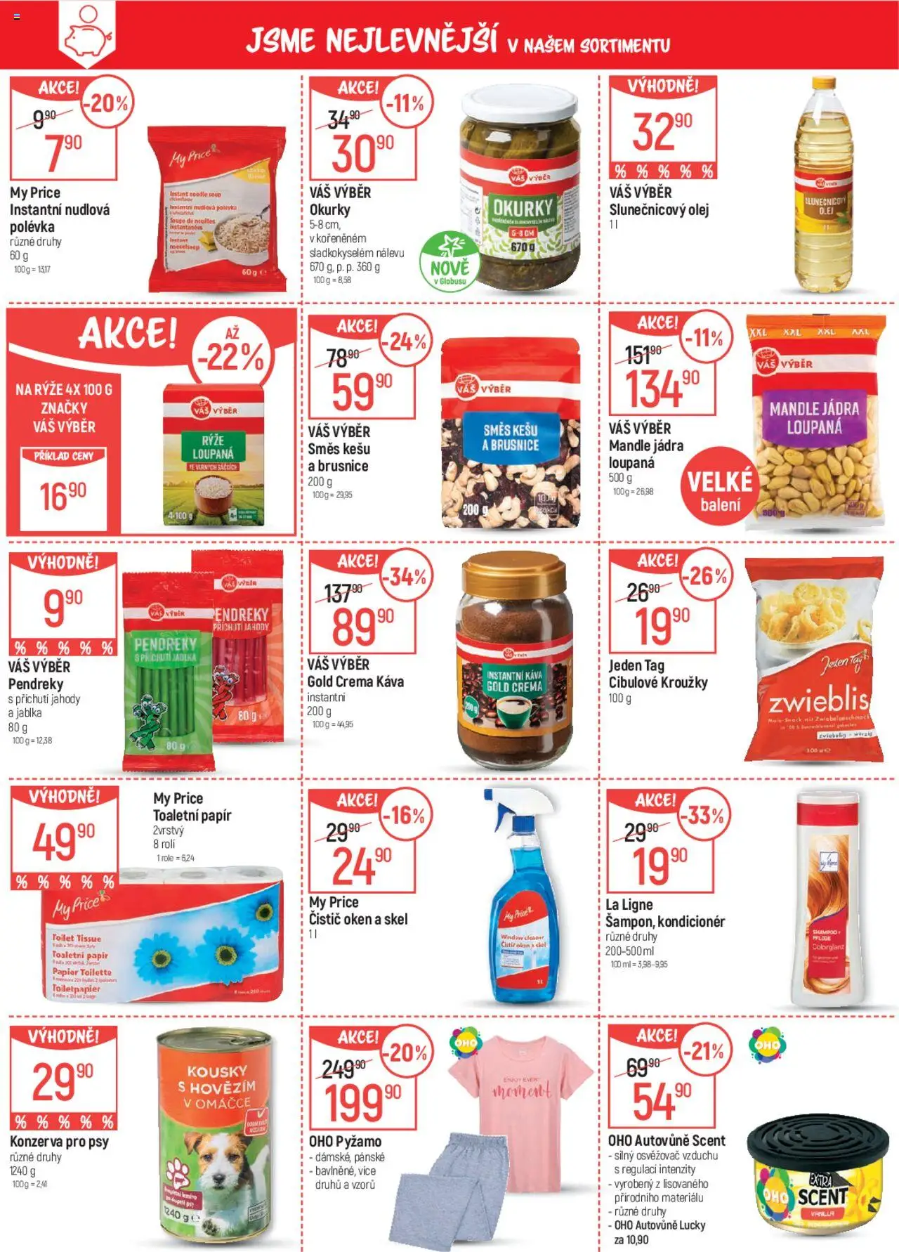 Globus leták od 27.08.2025 | Strana: 4 | Produkty: Kešu, Jablka, Cibulové kroužky, Konzerva pro psy