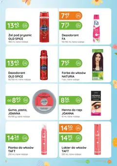 Pogląd oferty "Eurocash gazetka - Katalog Chemiczny" - ważna od 05.03.2026 | Strona: 5 | Produkty: Farba do włosów, Lakier do włosów, Żel pod prysznic, Finish