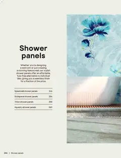 Preview of B&Q - Bathrooms valid from 16.12.2025 | Page: 244 | Products: Shower