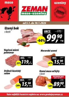 Náhled letáku Prodejny Zeman leták - Plzeň od 05.01.2026