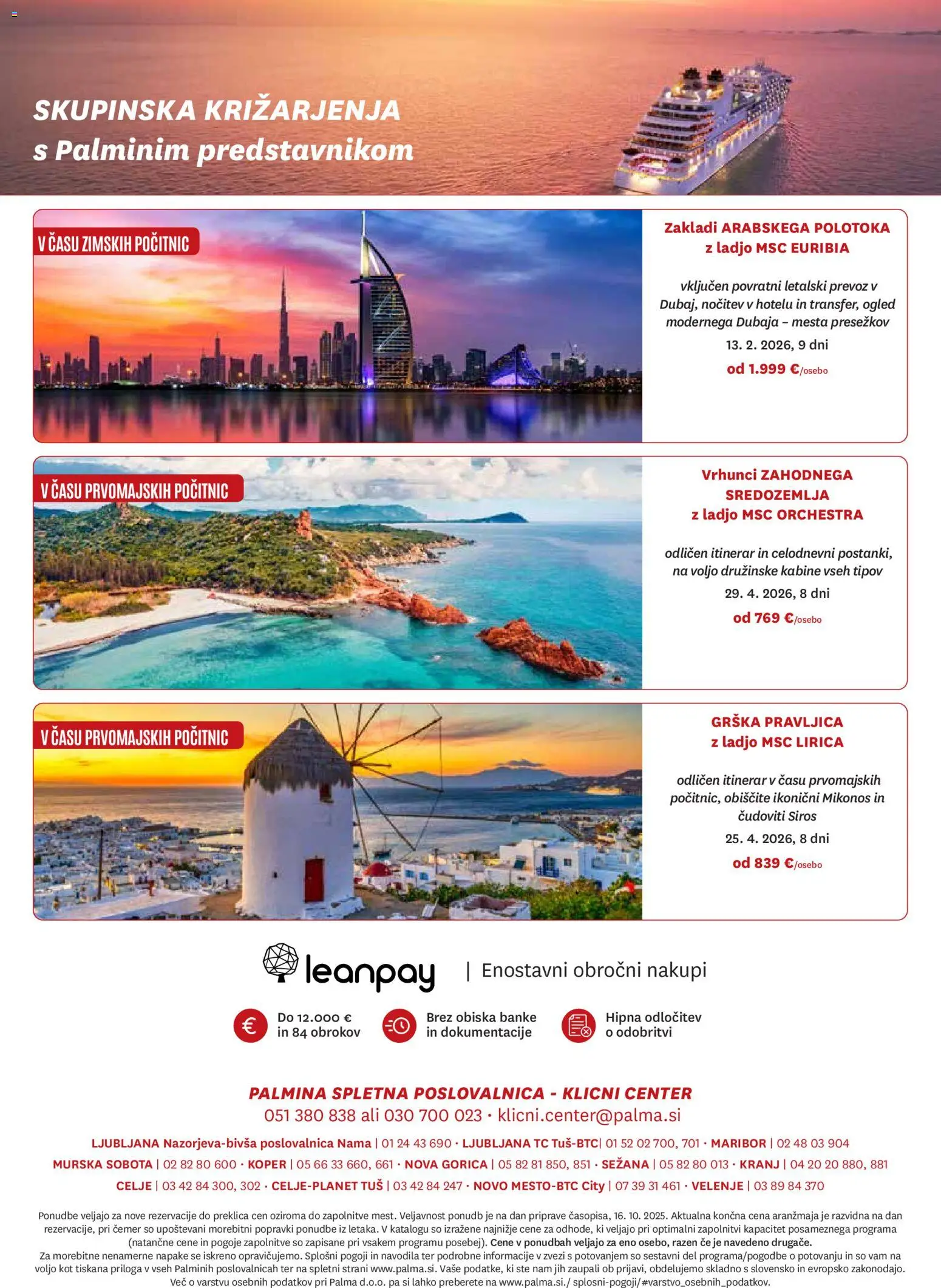 Novi Palma katalog ponudbe – veljaven od 27.10.2025 | Stran: 20