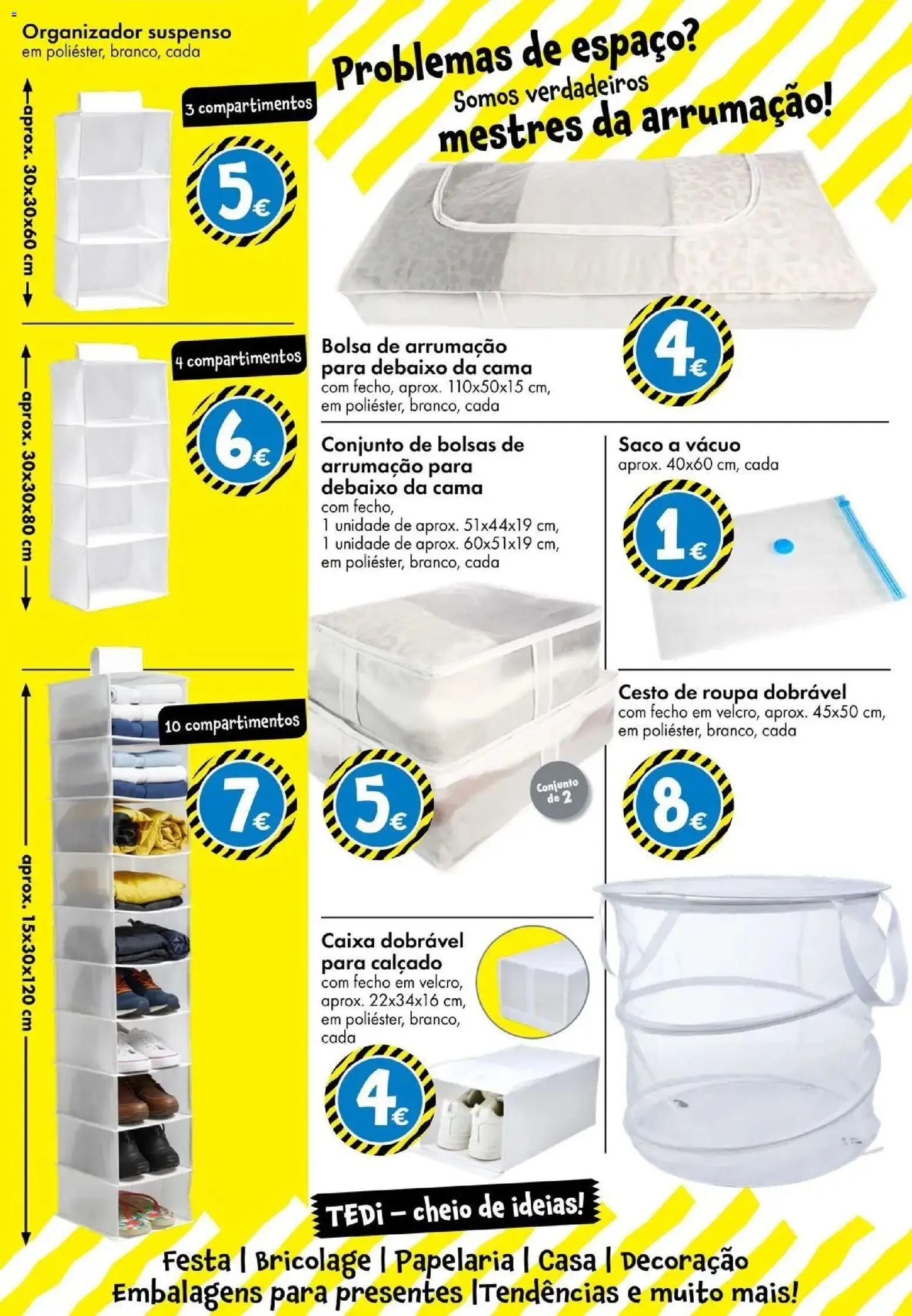 TEDi - folheto │ válido de 31.01.2026 | Página: 7 | Produtos: Bolsa, Cama, Caixa, Organizador