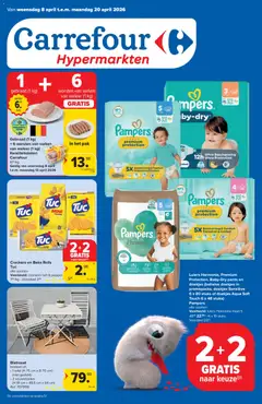 Carrefour folder week 15 - Voorbeeld van een folder van Carrefour, geldig van 08.04.2026