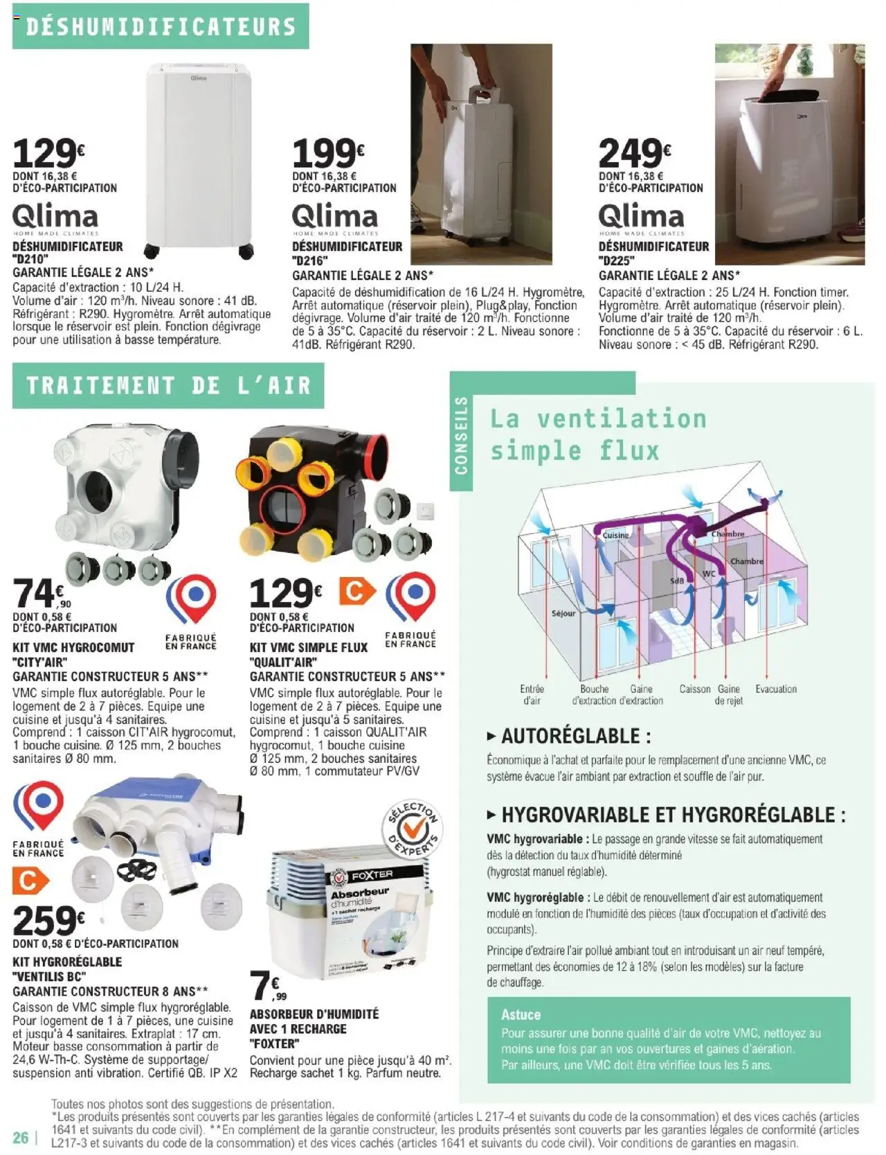  | Page: 26 | Produits: Parfum, Suspension, Absorbeur d'humidité, Déshumidificateur