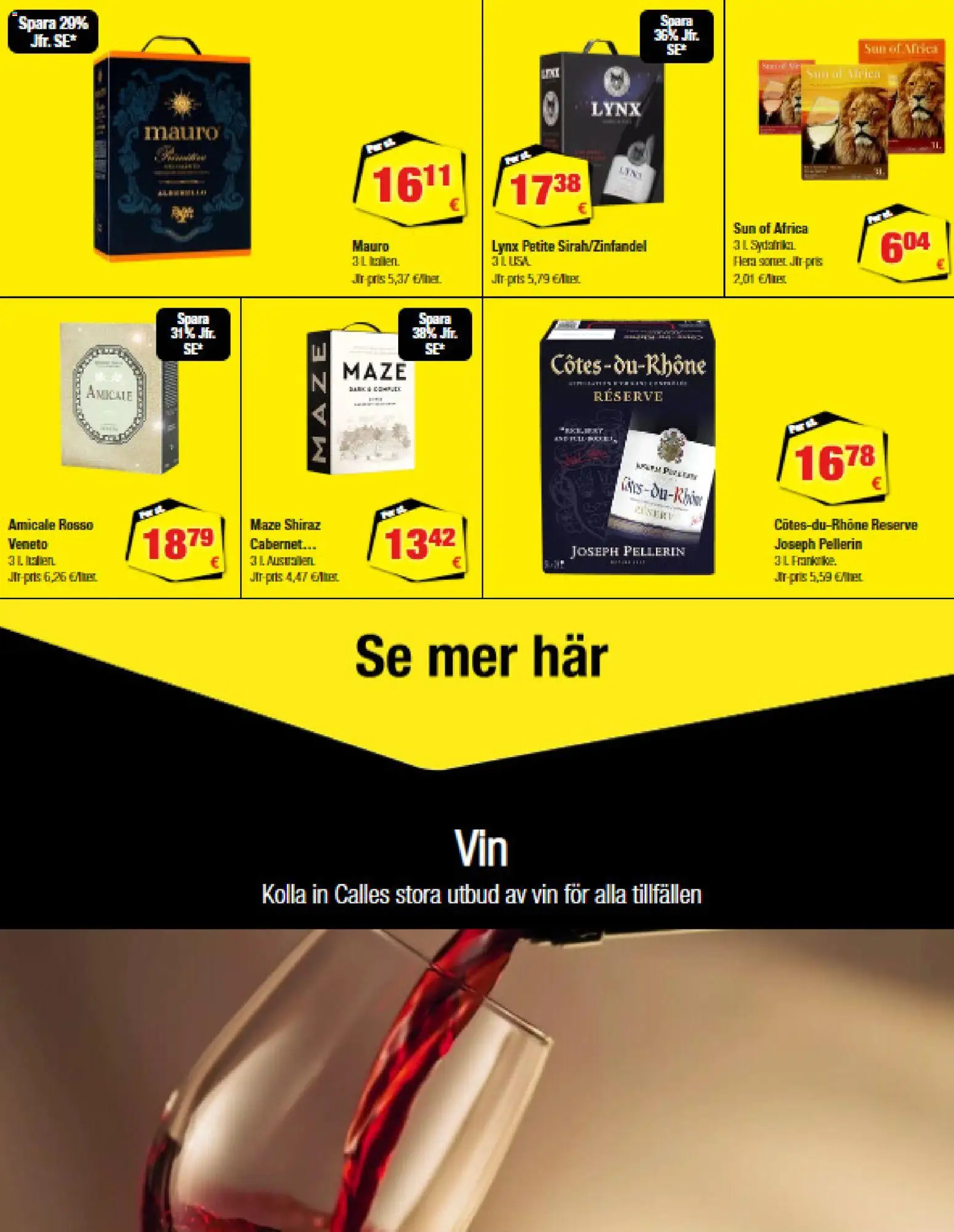 Calle tilbudsavis – gyldig fra 02.01.2026 | Side: 15 | Produkter: Vin