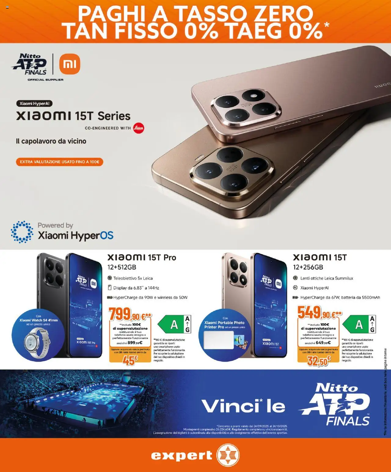 Volantino Expert del 25.09.2025 | Pagina: 5 | Prodotti: Xiaomi, Telefono, Smartphone, Batteria