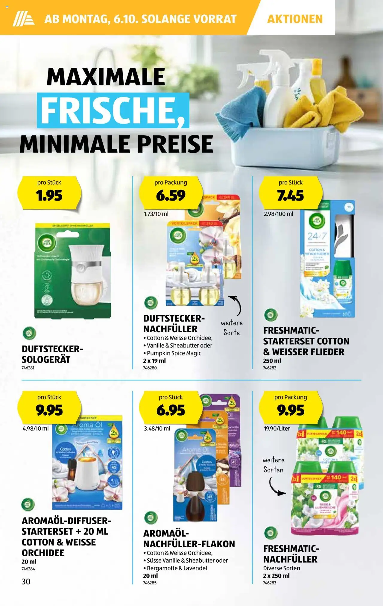 Aldi Aktionen – gültig ab 02.10.2025 | Seite: 31 | Produkte: Öl