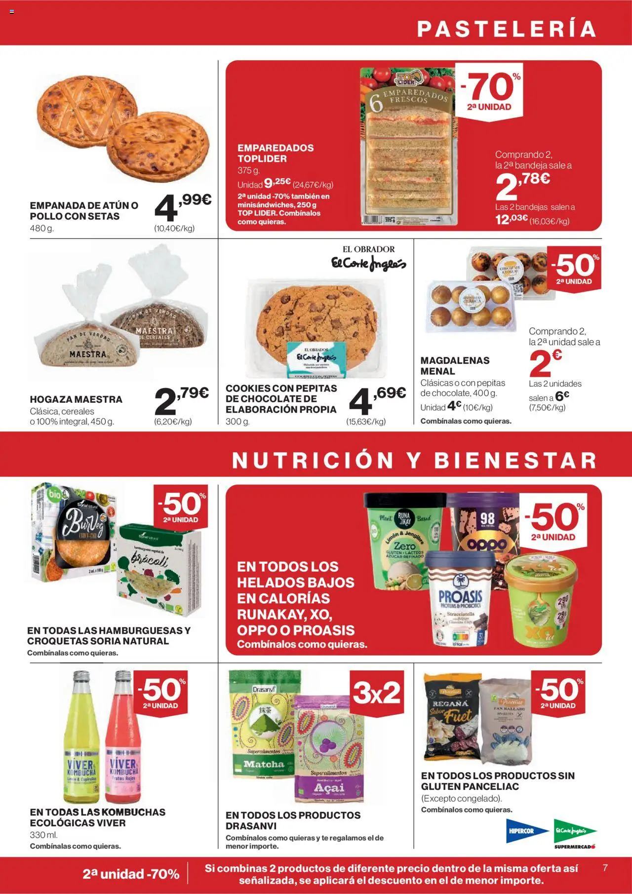 Hipercor catálogo │ válido desde el 31.07.2025 | Página: 7 | Productos: Chocolate, Cereales, Té, Croquetas