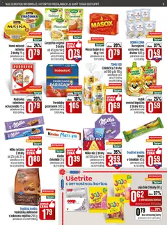 COOP Jednota leták platný od 09.04.2026 | Strana: 9 | Produkty: Bujón, Cestoviny, Čokoláda, Milka