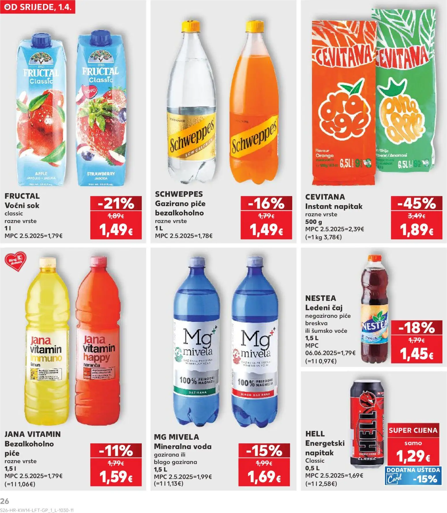 Kaufland katalog | vrijedi od 01.04.2026 | Stranica: 26