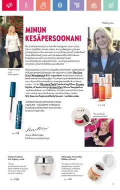  | Sivu: 3 | Tuotteet: Tuoksu, Ripsiväri, Vartalovoide, Voi
