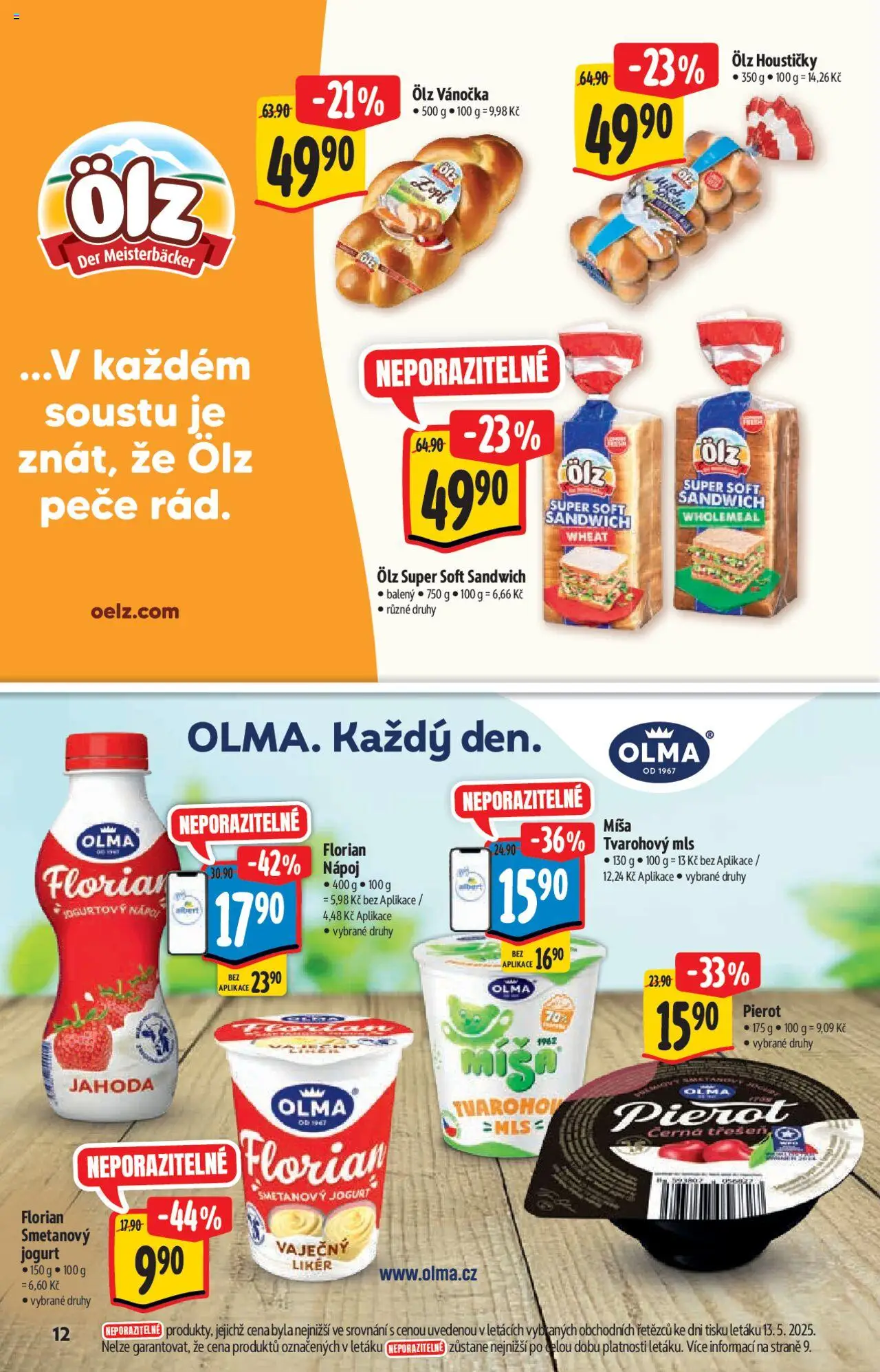 Albert katalog - Hypermarket od 21.05.2025 | Strana: 12 | Produkty: Smetanový jogurt, Jogurt, Likér, Jogurt florian