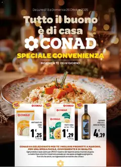 Anteprima del volantino Spazio Conad Speciale Convenienza catalogo valido a partire dal 13.10.2025