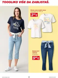 Kik - KiK katalog do 29.03.2026 - Pregled kataloga iz trgovine Kik, vrijedi od 22.03.2026 | Stranica: 9 | Proizvodi: Majica, Traperice