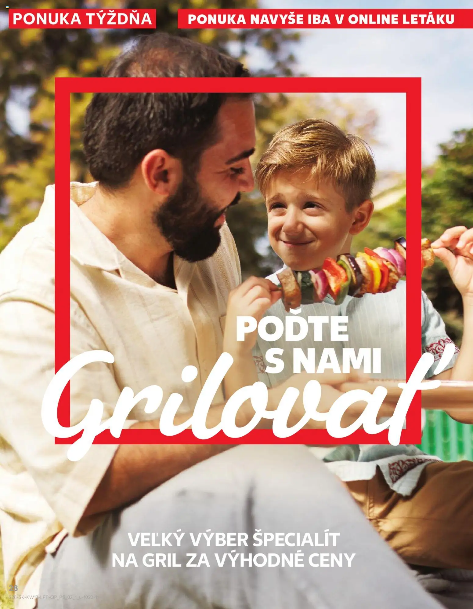 Nové Kaufland akcie – leták je platný od 23.04.2026 | Strana: 28 | Produkty: Gril