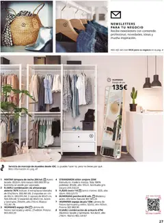 Vista previa Catálogo IKEA para tu negocio válido desde el 02.12.2025 | Página: 27 | Productos: Percha, Almacenaje, Sillón, Espejo