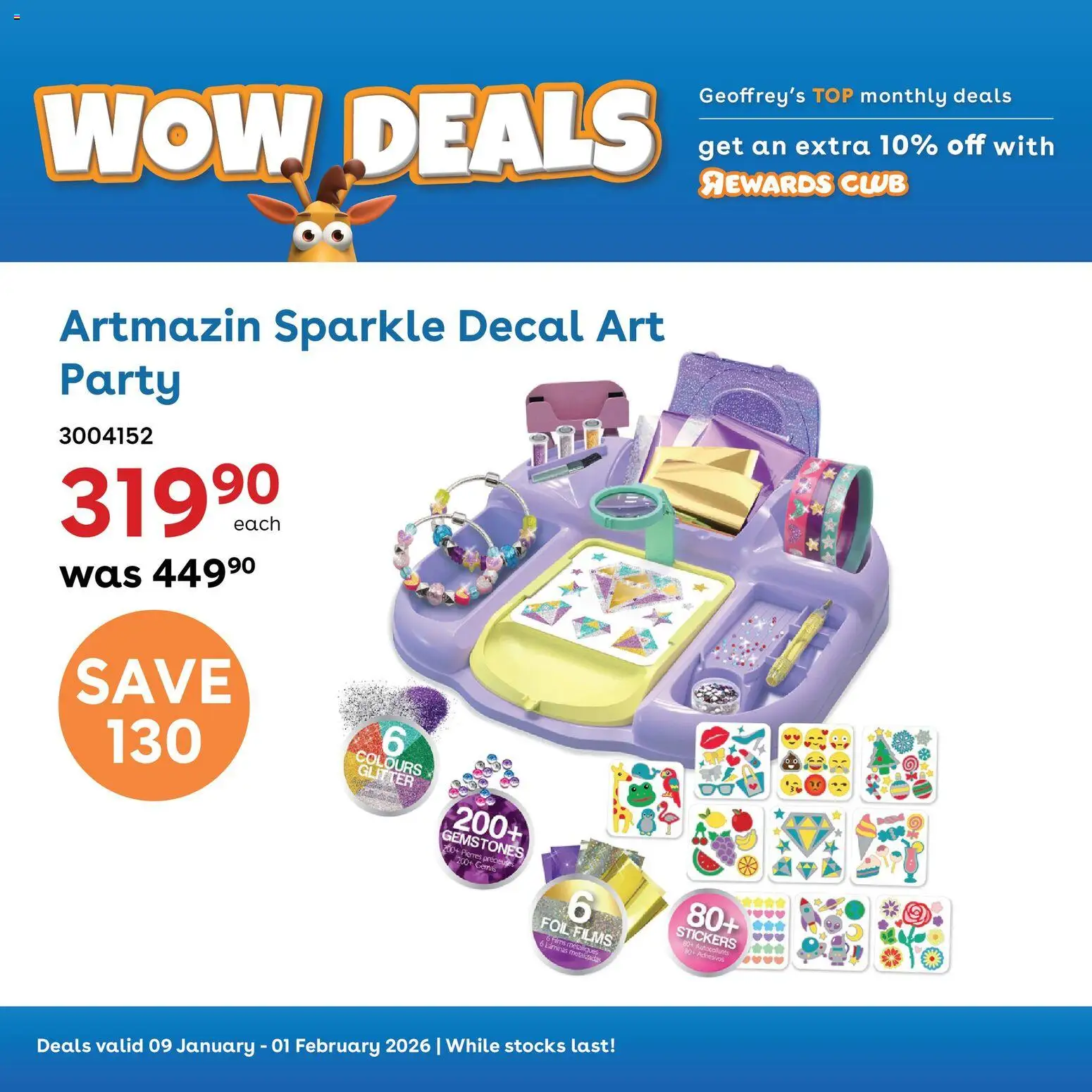 New Toys R Us catalogue – valid from 09.01.2026 | Page: 8 | Products: Art
