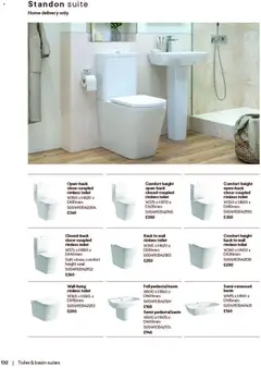 Preview of B&Q - Bathrooms valid from 16.12.2025 | Page: 132 | Products: Toilet