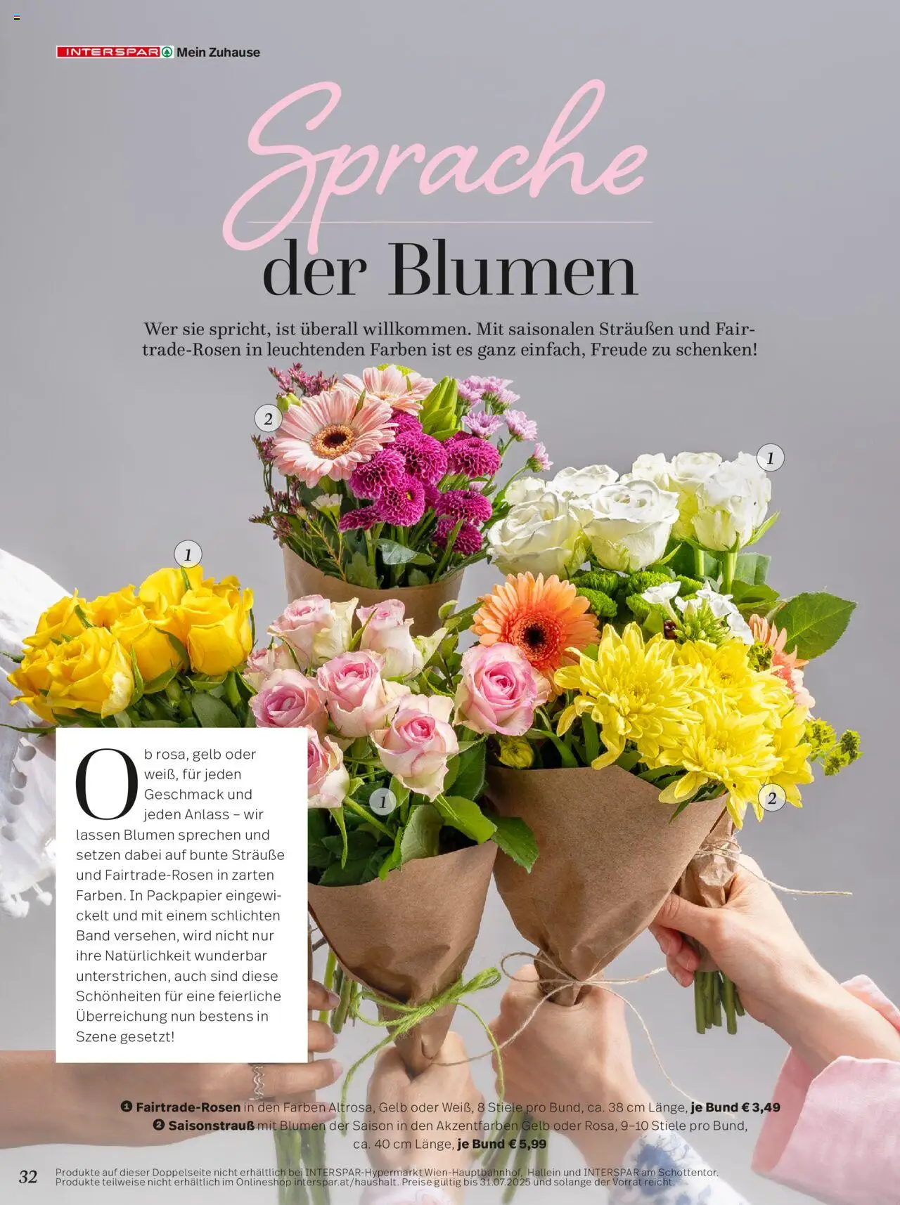 Interspar Mein Zuhause Magazin Frühling 2025 gültig ab 28.04.2025 | Seite: 32
