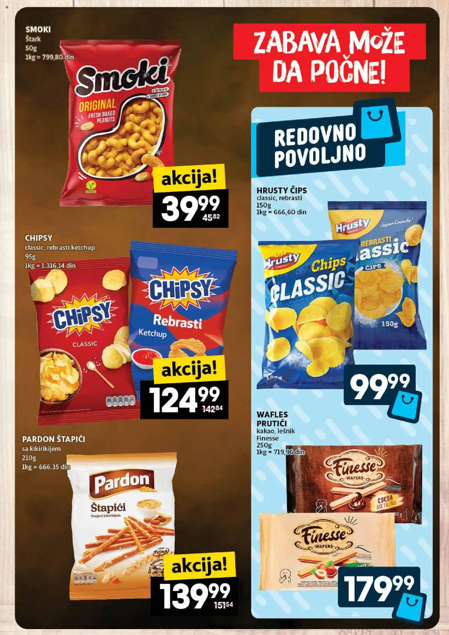 Idea katalog - važi od 22.01.2026 | Strana: 23 | Proizvode: Čips, Smoki, Lešnik