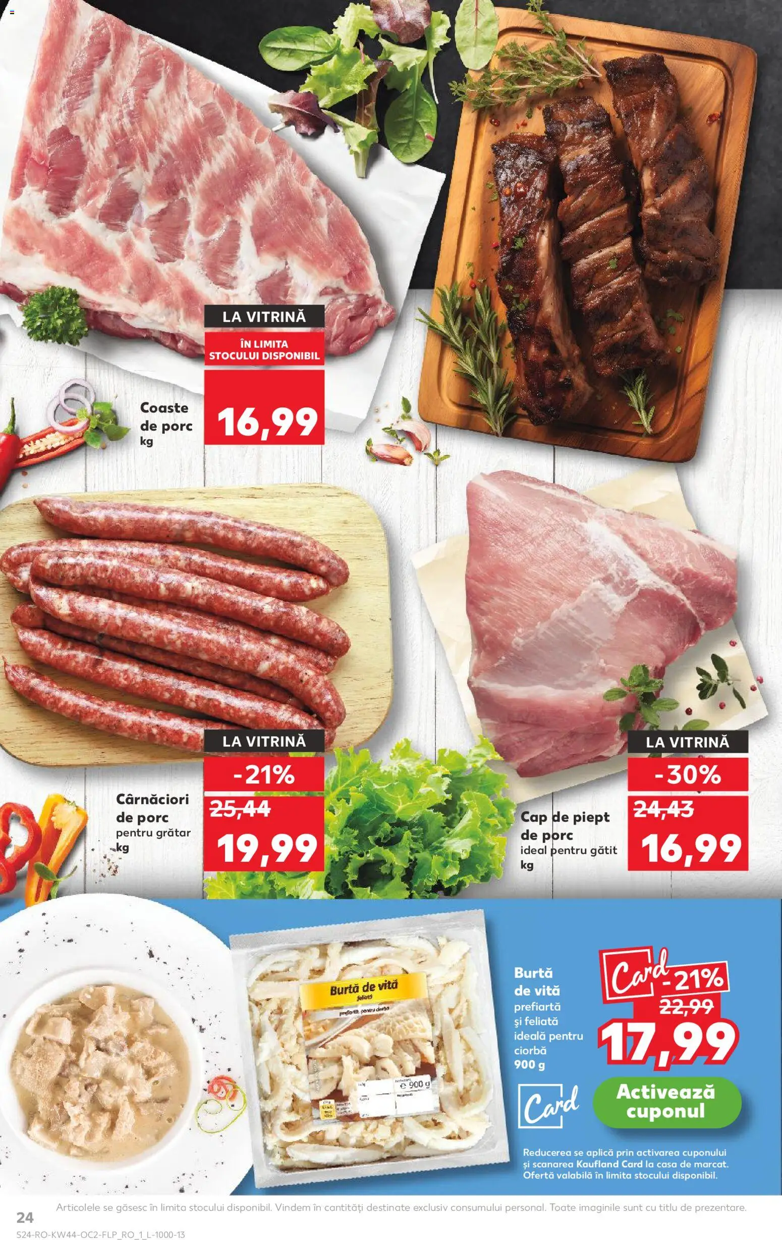 Kaufland RO akciós ujság - amely érvényes a következő dátumtól: 29.10.2025 | Oldal: 24