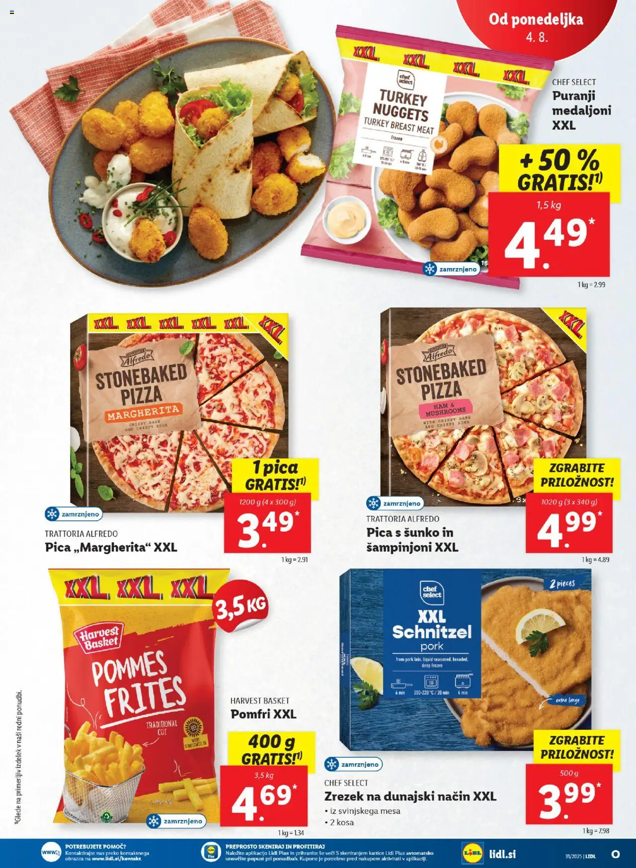 Lidl katalog │ velja od 31.07.2025 | Stran: 41 | Izdelki: Pica