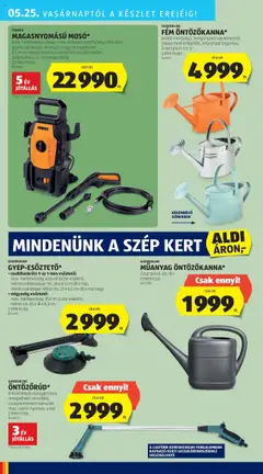 Aldi akciós ujság - amely érvényes a következő dátumtól: 29.05.2025 | Oldal: 44