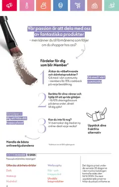 Oriflame reklamblad aktuell från 24.08.2025 | Sida: 2 | Produkter: Doft