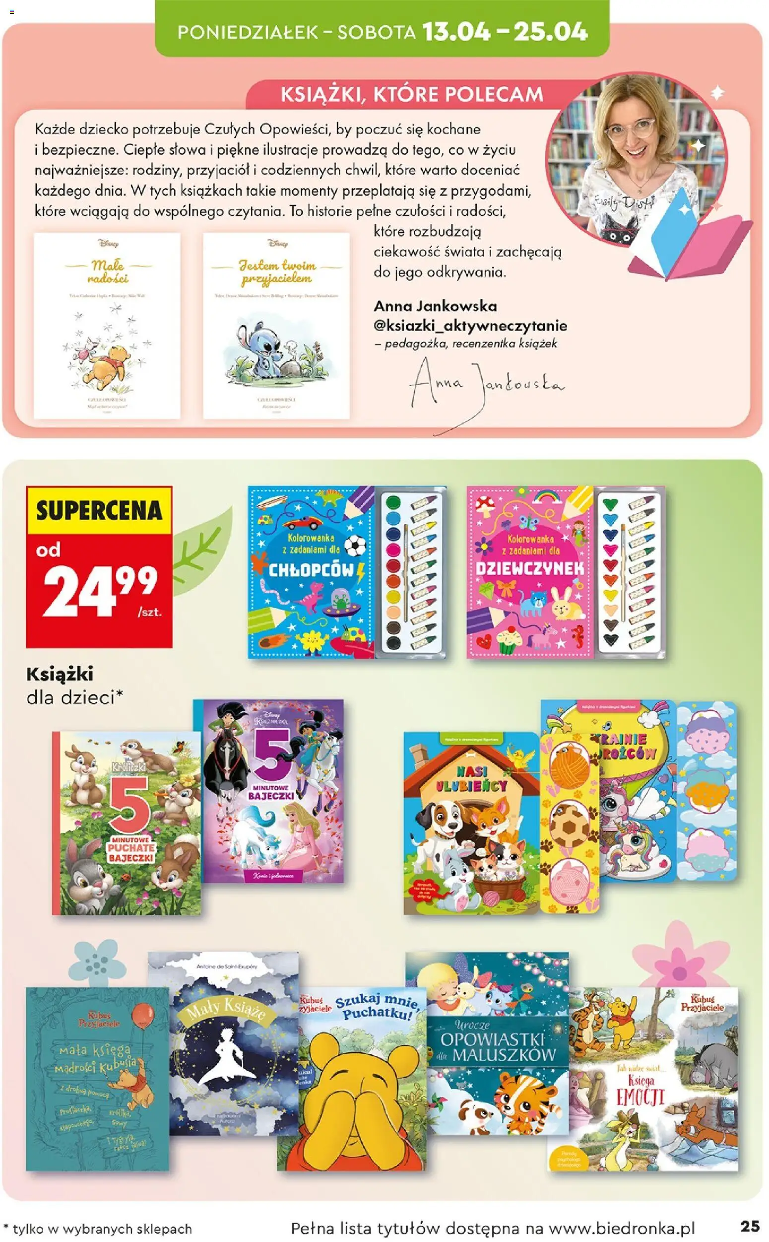 Biedronka Polsko leták - Hity i inspiracje od 11.04.2026 | Strana: 25