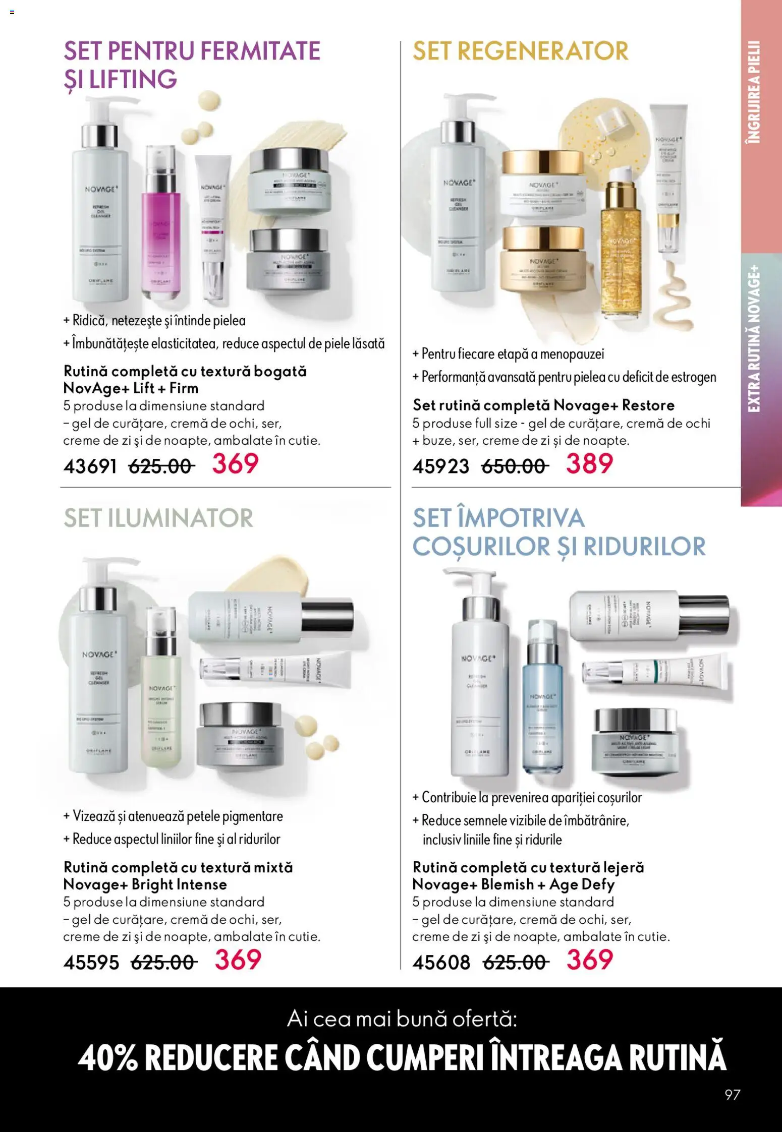 Noul catalog Oriflame – valabil de la 27.05.2026 | Pagină: 97 | Produse: Iluminator, Cremă