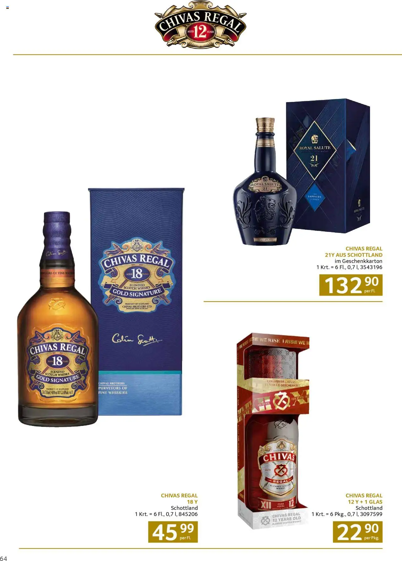 Transgourmet Weihnachtskatalog 2025 gültig ab 13.10.2025 | Seite: 64 | Produkte: Regal