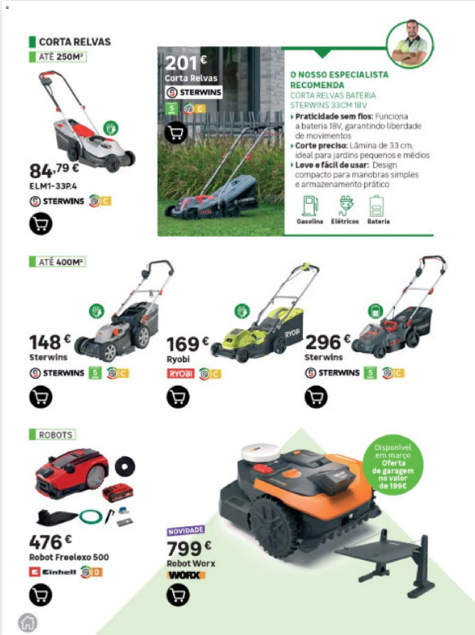 Leroy Merlin Arquipélago dos Açores │ válido de 12.03.2026 | Página: 92 | Produtos: Bateria
