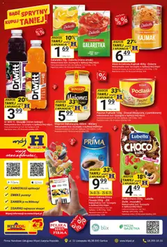 Pogląd oferty "Hitpol Gazetka" - ważna od 24.10.2025 | Strona: 8 | Produkty: Galaretka, Kawa mielona Prima, Płatki, Majonez