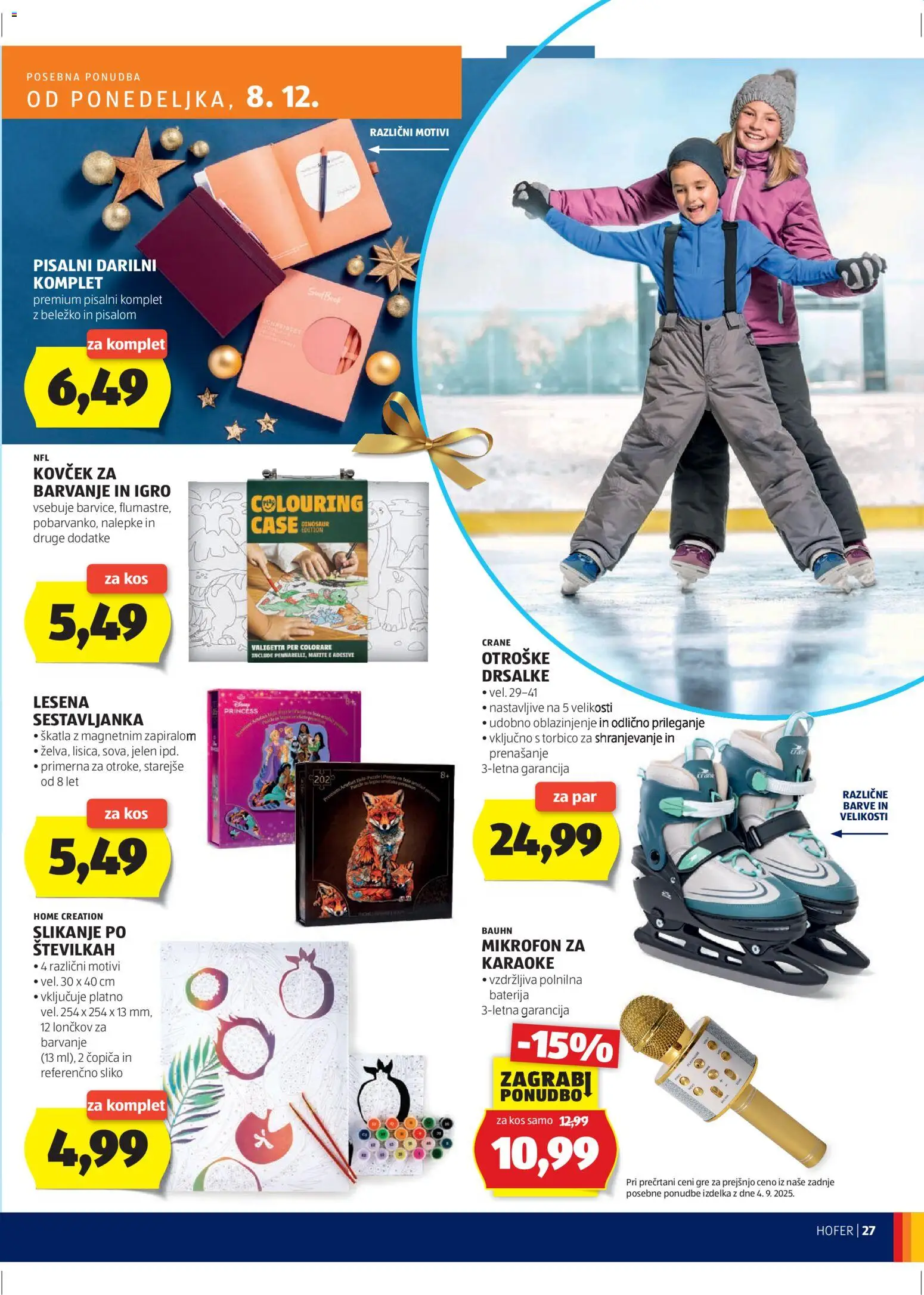 Novi Hofer katalog ponudbe – veljaven od 04.12.2025 | Stran: 27