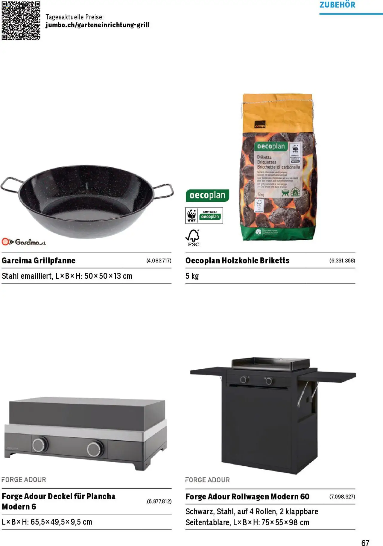 Jumbo Aktionen Grosse Grillbroschüre 2025 ab 21.02.2025 | Seite: 67