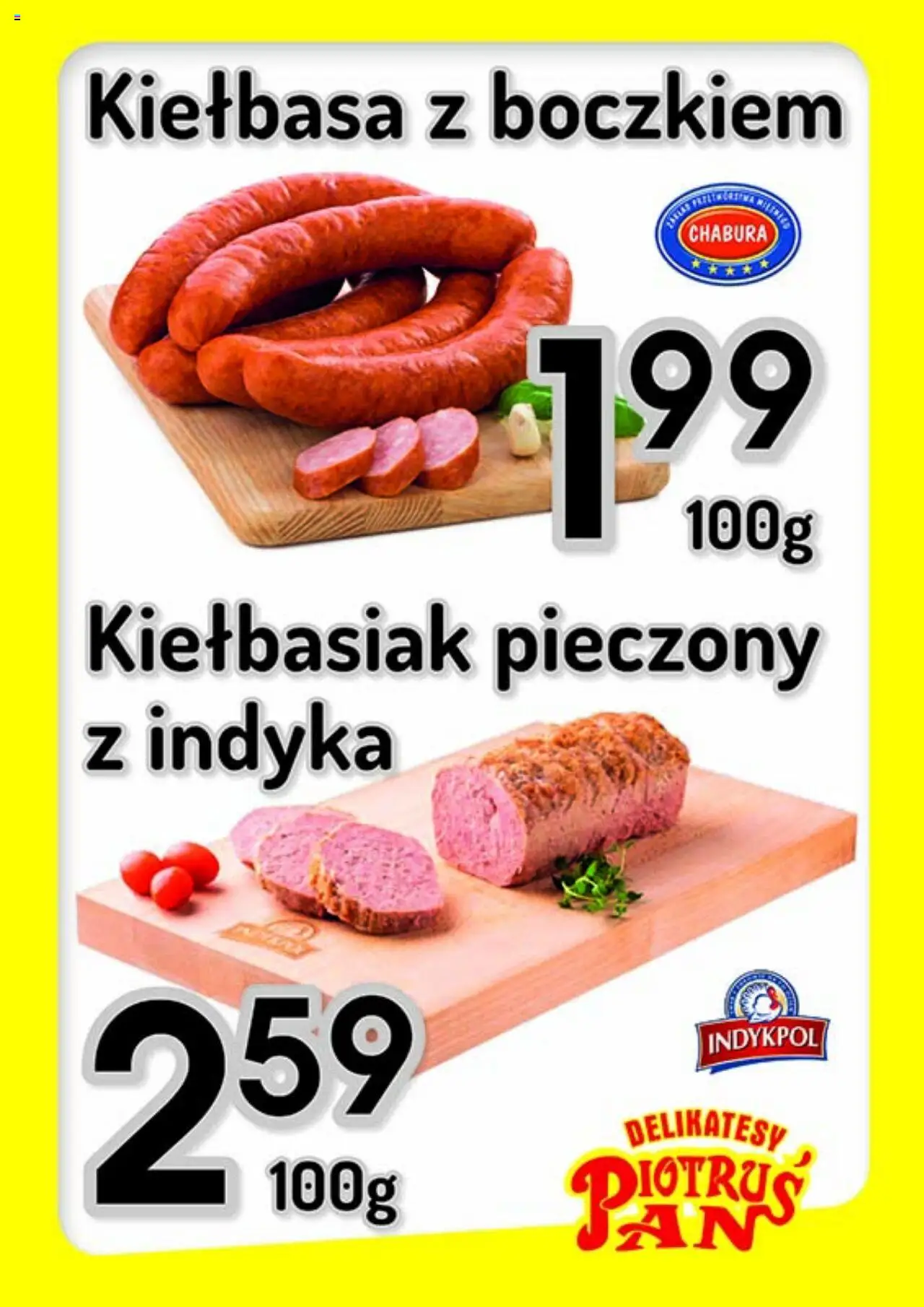 Piotruś Pan promocje od 13.08.2025 | Strona: 2 | Produkty: Kiełbasa, Delikatesy