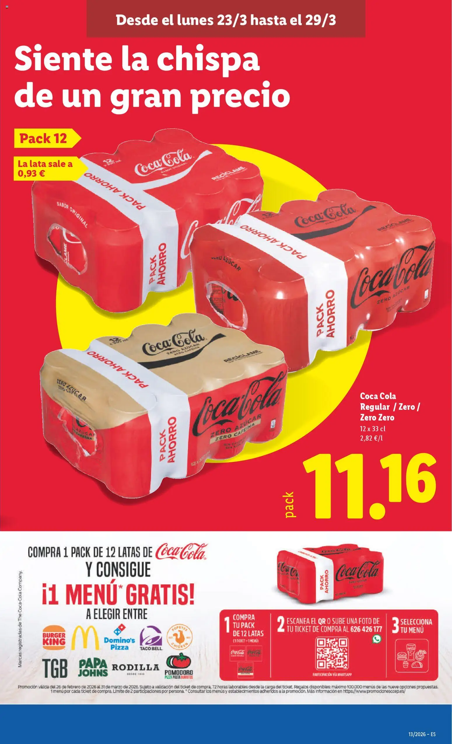 Lidl folleto │ válido desde el 23.03.2026 | Página: 19 | Productos: Pizza, Pasta