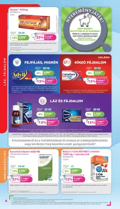 Kulcs Patika akciós újság - amely érvényes a következő dátumtól: 01.04.2026 | Oldal: 4