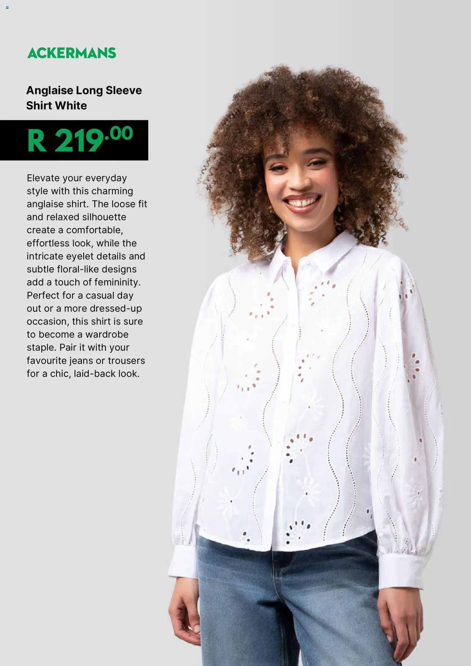 New Ackermans catalogue – valid from 24.01.2026 | Page: 7 | Products: Shirt, Jeans, Wardrobe
