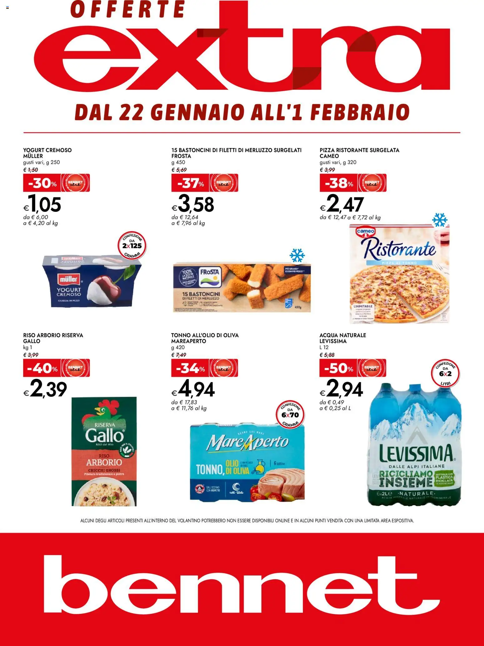 Volantino bennet del 22.01.2026 | Pagina: 1
