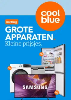 Coolblue folder / publicité - Voorbeeld van een folder van Coolblue, geldig van 16.03.2026