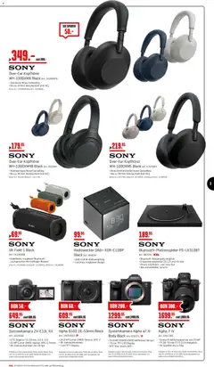 Interdiscount Aktionen ab 08.12.2025 gültig | Seite: 3 | Produkte: Radiowecker, Kopfhörer, Lautsprecher, Sony