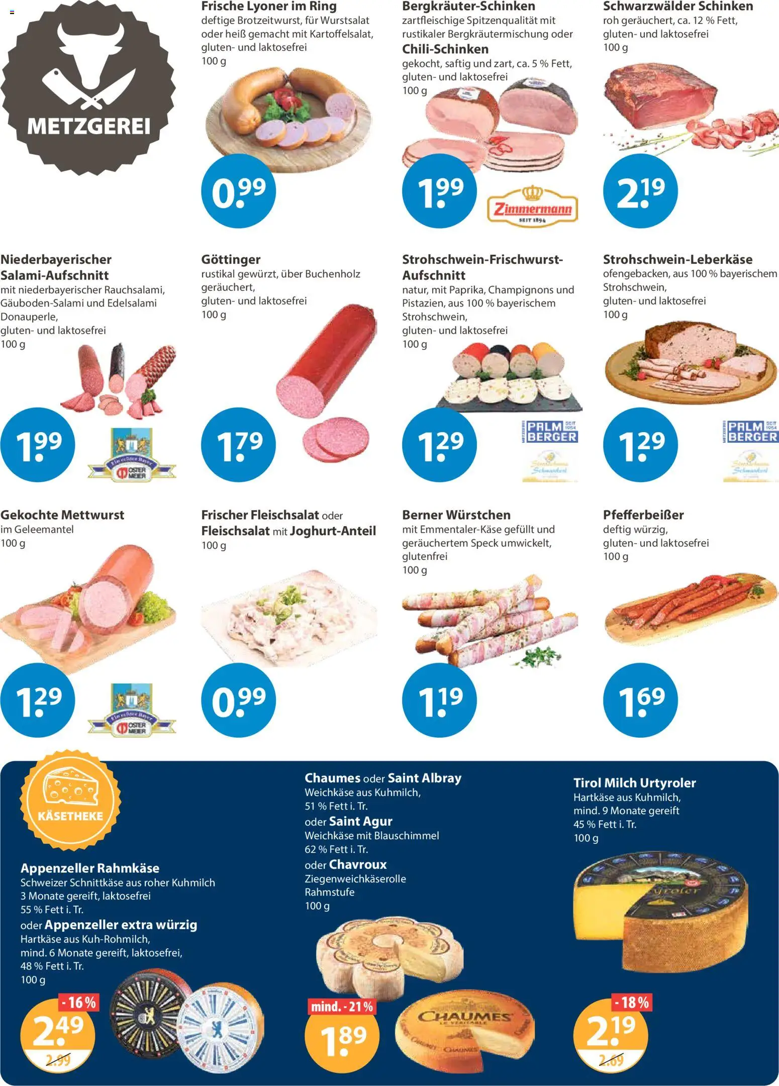 V-Markt - Schwaben / Oberbayern – gültig ab 19.02.2026 | Seite: 2 | Produkte: Milch, Champignons, Schinken
