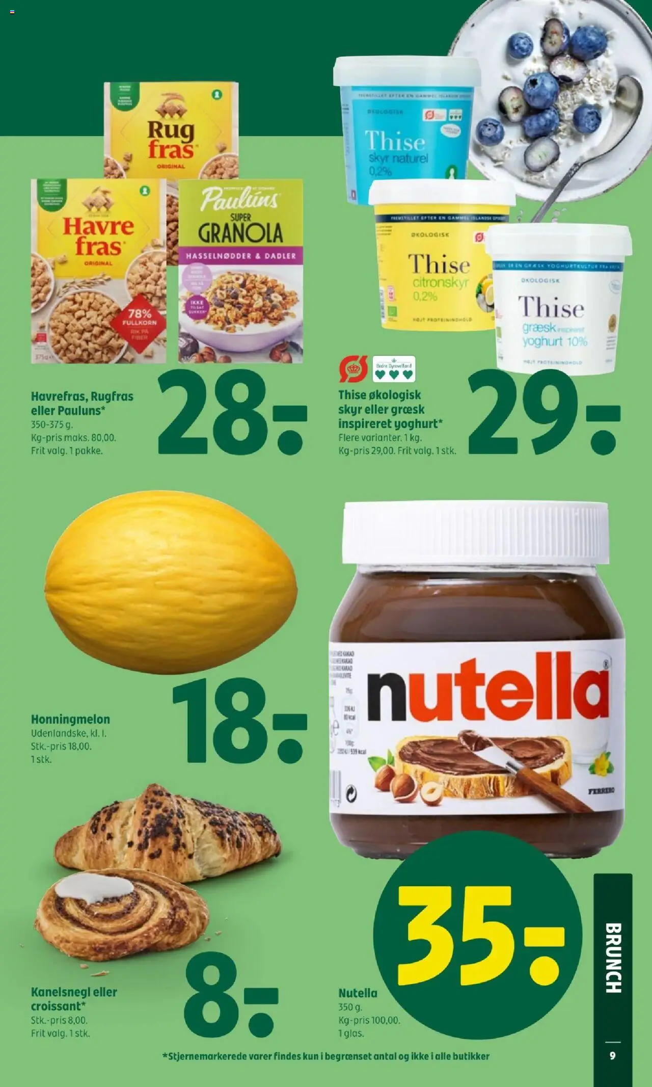 Coop 365 tilbudsavis – gyldig fra 09.10.2025 | Side: 11 | Produkter: Yoghurt, Skyr, Honningmelon, Kakao